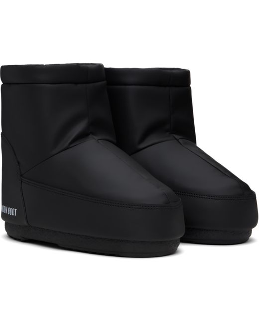 Bottines Icon Noires En Caoutchouc Moon Boot en coloris Black