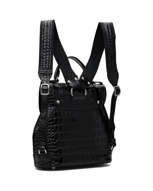 Vivienne Westwood Black Max Small Backpack for men