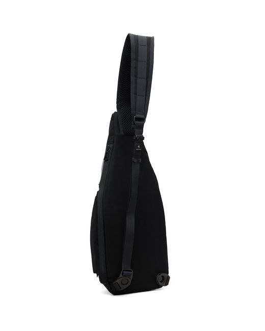 Master Piece Black Circus Sling Bag for men