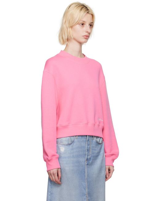 Rag & Bone Pink Crewneck Sweatshirt