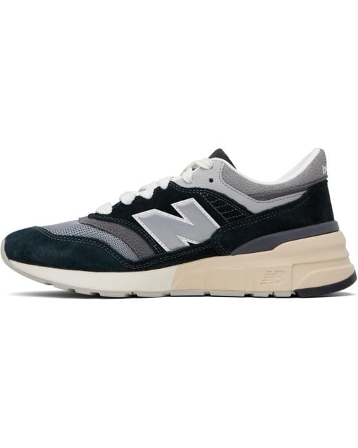 New Balance Black 997R Sneakers for men