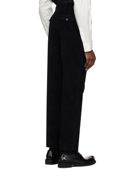Our Legacy Black Chino 22 Trousers for men
