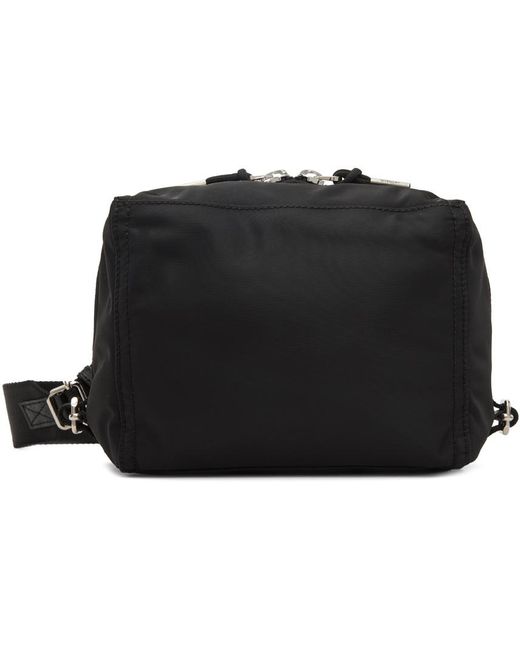 Givenchy Black Small Pandora Messenger Bag for men