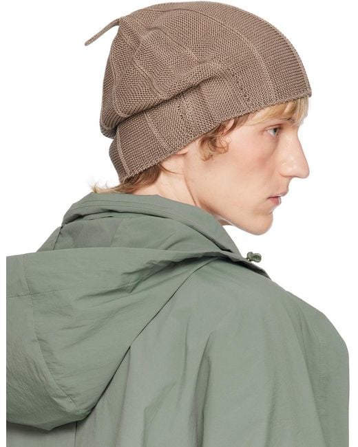 Homme Plissé Issey Miyake Blooming Beanie in Green for Men