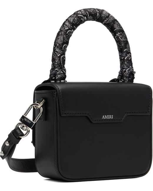 Amiri Black Micro Ma Bag