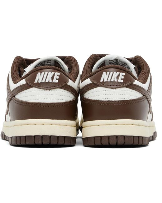 Nike Black Off- & Dunk Low Sneakers