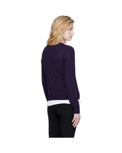 High Sport Blue Billie Vneck Sweater