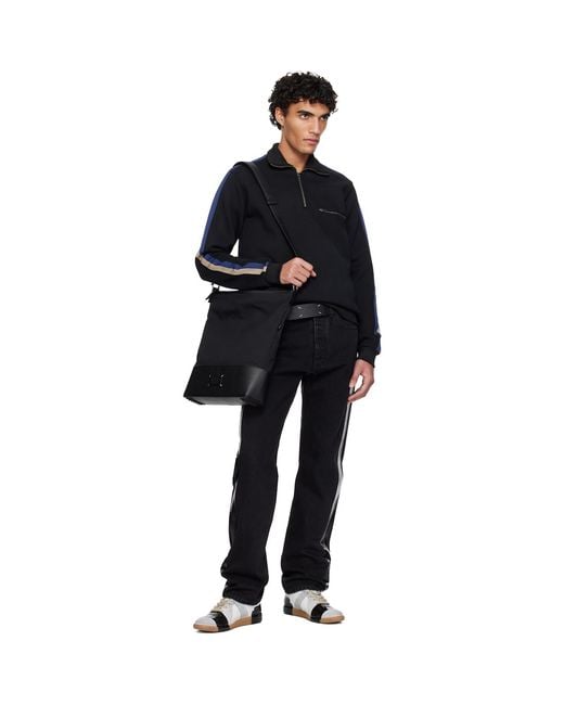 Maison Margiela Black Calfskin 45 Belt for men