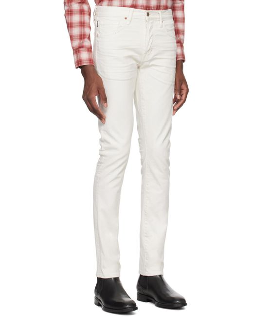 Tom Ford Off-white Slim-fit Jeans for men
