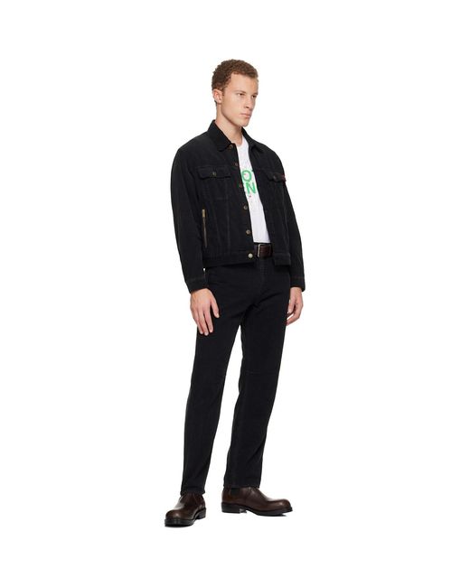 Undercover Black Uc2E4209-1 Denim Jacket for men