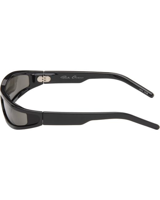 Rick Owens Gray Tower Fog Sunglasses