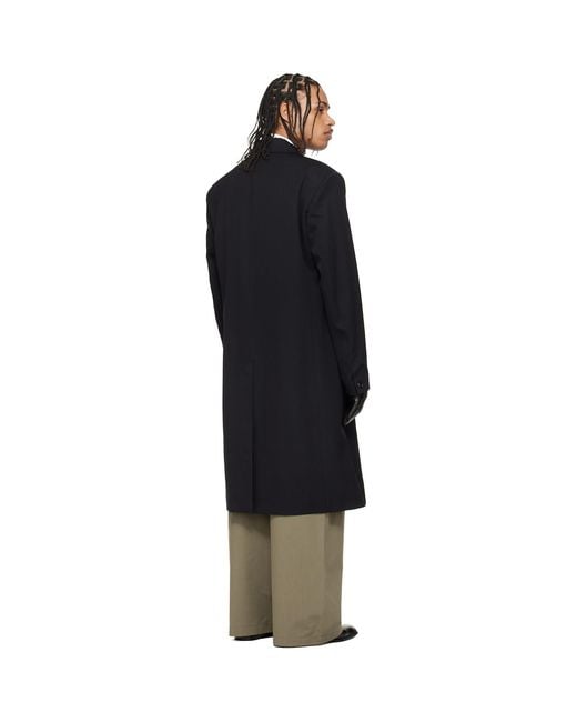 Our Legacy Dolphin Coat in Black for Men | Lyst