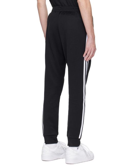Adidas Originals Black Adicolor Classics Sst Track Pants for men