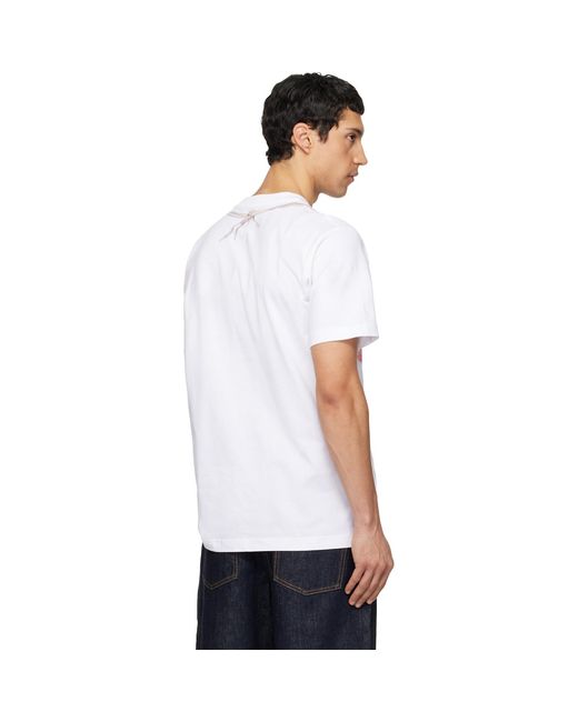Moschino White T-Shirts for men