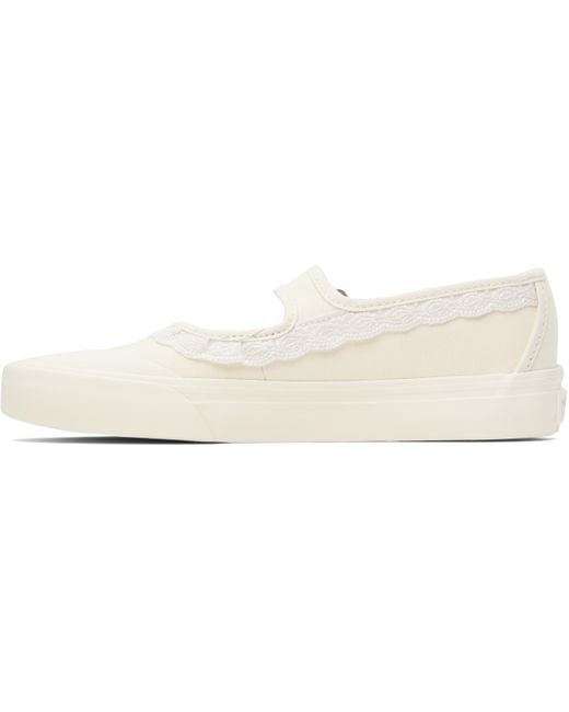 Vans Black Off- Fu Mary Jane Sneakers