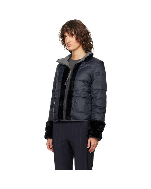 Paloma Wool Black Wombat Reversible Down Jacket