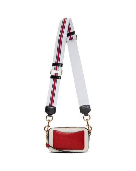 Marc Jacobs The Snapshot Small Crossbody Bag - Red, Blue And