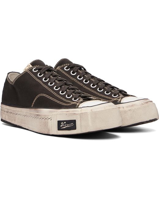 Visvim Black Skagway Lo G.Patten Sneakers for men
