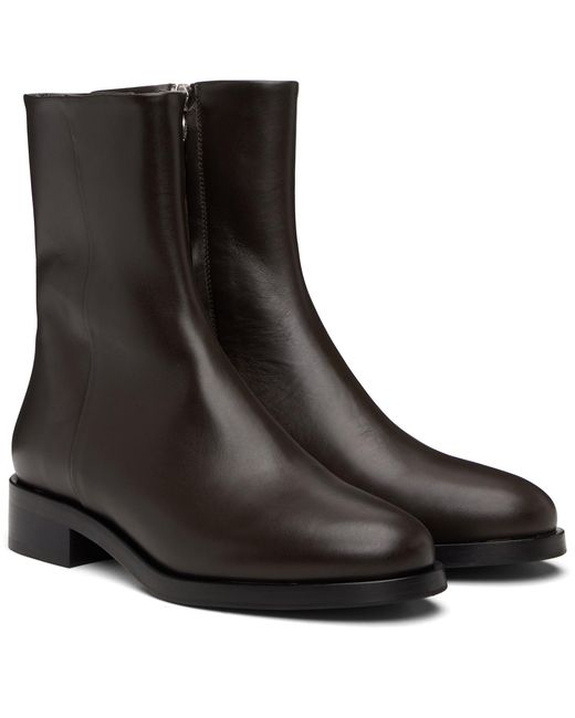 Aeyde Brown Vincent Boots