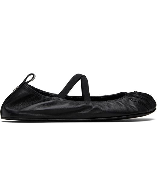 Coperni Black Soft 5T Ballerina Flats