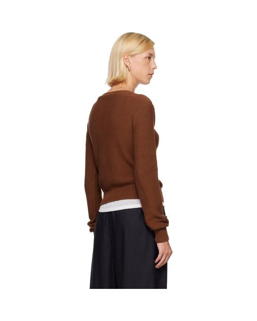 Baserange Brown Tier Sweater