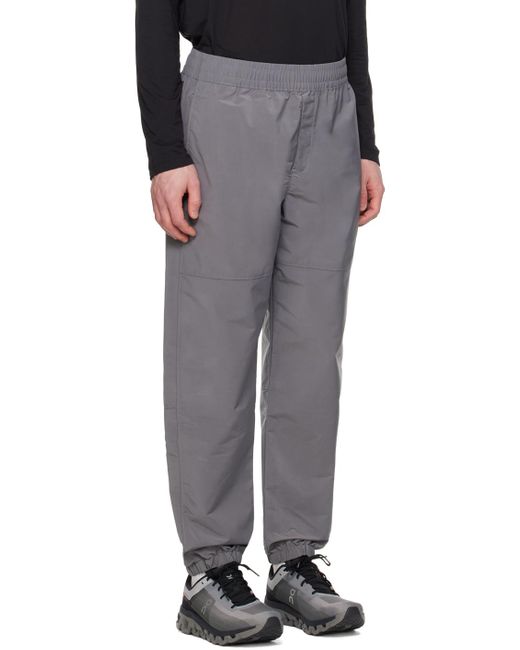 Pantalon de survêtement coupe-vent tnfTM gris à taille élastique The North Face pour homme en coloris Black