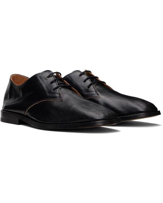 Our Legacy Black Collapsing Consultant Derbys for men