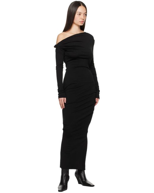Paris Georgia Black Ssense Exclusive 'Elemental By ' Manahou Midi Dress