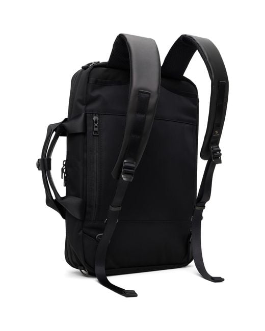 Master Piece Black Progress Coating 3Way Briefcase for men