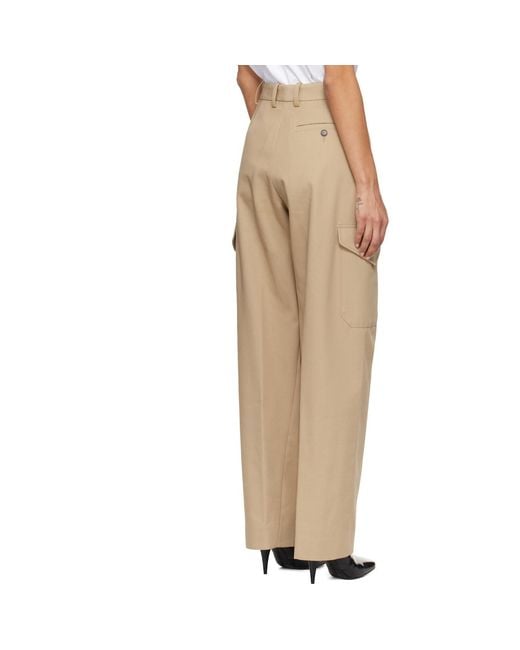 Givenchy Natural Cocoon Utility Trousers