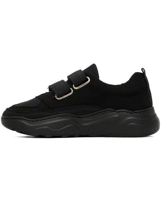 Phileo Black Strong Sneakers for men