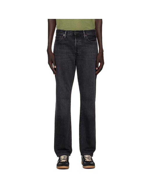 Acne Black Faded Jeans for men