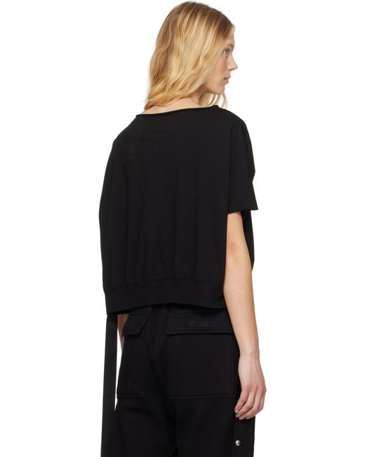 Rick Owens ブラック Hollywood Dagger Tシャツ Black