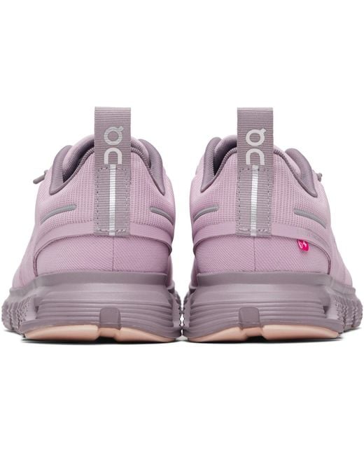 On Shoes Black Cloud 6 Waterproof Sneakers