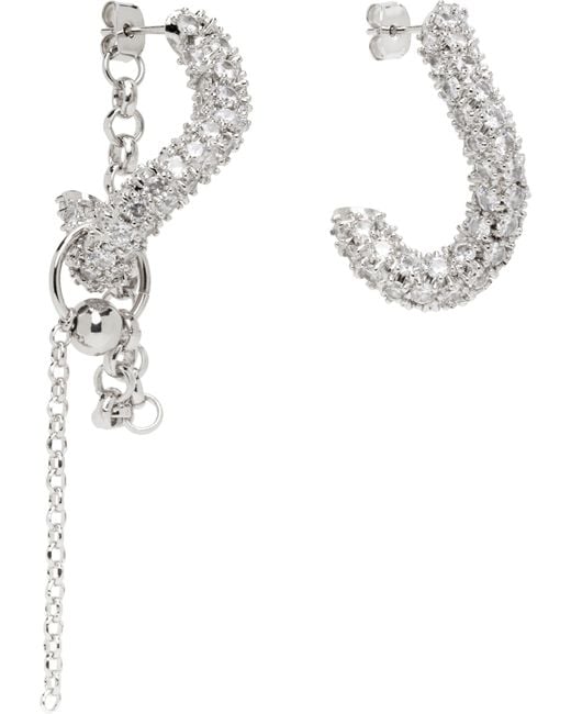Boucles D'Oreilles Lotta Justine Clenquet en coloris White