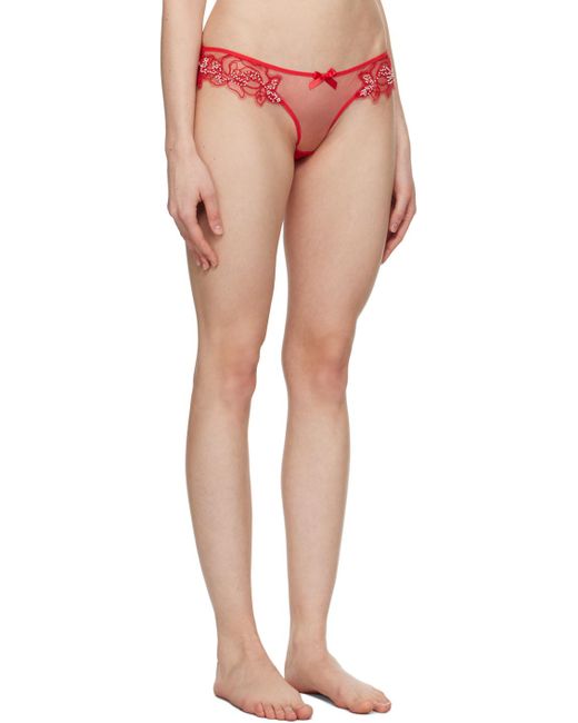Agent Provocateur Multicolor Red Lindie Brief