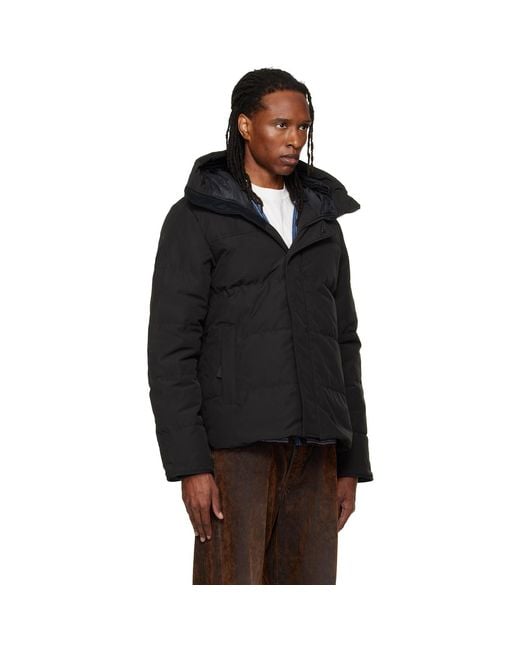 Canada Goose Black Macmillan Down Coat for men