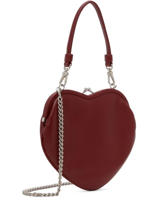 Vivienne Westwood Red Belle Heart Frame Bag Lyst