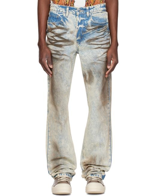 Who Decides War Multicolor Mechanic Jeans for men