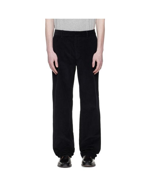 Commission Black Low-Rise Boy Trousers for men