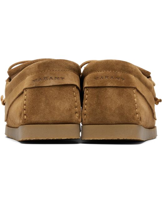 Isabel Marant Black Fenlis Loafers for men