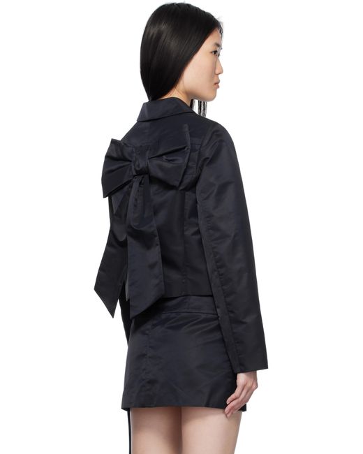 Sandy Liang Black Shelby Jacket