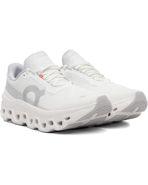 On Shoes White Cloudmster 1 Sneakers for men