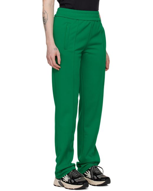 Pantalon de survêtement vert à monogramme Palm Angels en coloris Green