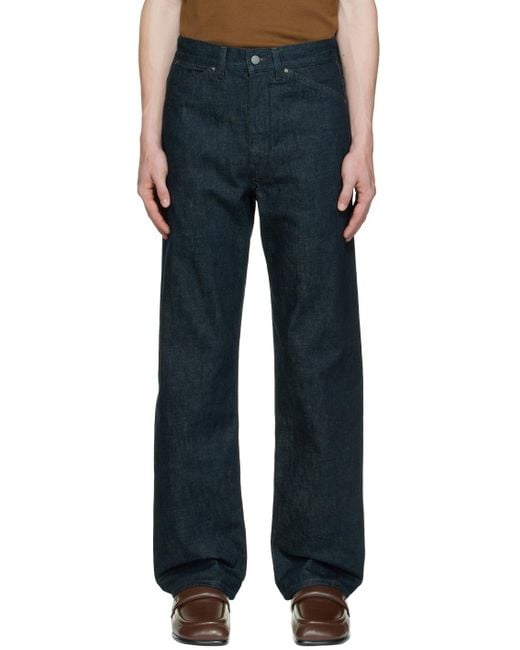 Lemaire Denim Seamless Jeans in Blue for Men | Lyst