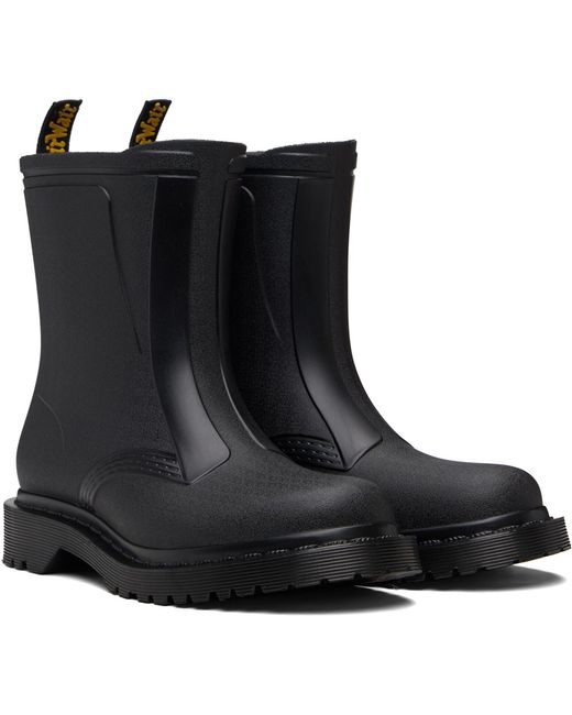 Dr. Martens Black 1460 Rain Waterproof Boots