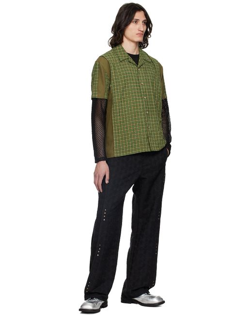 ANDERSSON BELL Green Aprol Shirt for men