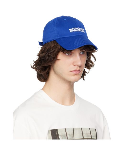Jil Sander Blue 'Wanderlust' Cap for men