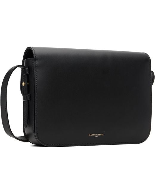 Maison Kitsuné Black Edie Bag