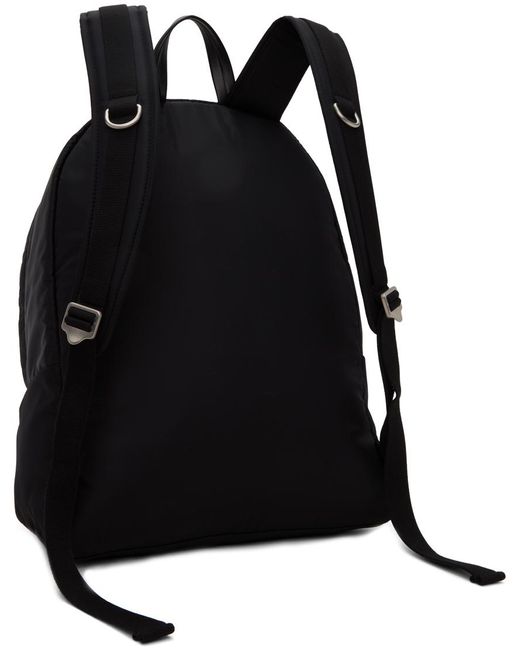 Jil Sander Black Lid Backpack for men